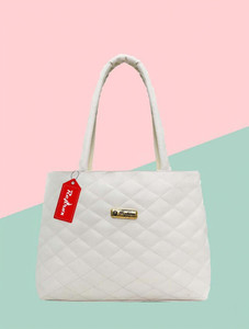 Reprox Women White Hand-held Bag