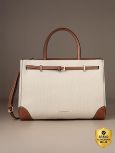 LINO PERROS Women White Satchel