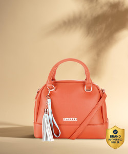 Caprese Women Orange Satchel