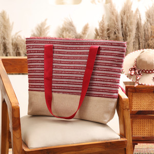 Abbana Women Red Tote