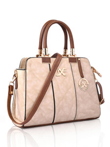 SXF SPEED X FASHION Women Beige Sling Bag