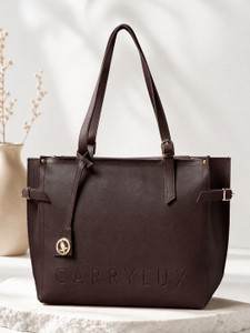 CarryLux Women Brown Tote