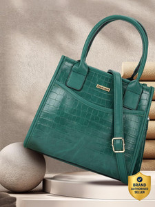 Fastrack Women Green Hand-held Bag