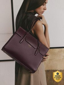 Miraggio Women Maroon Tote