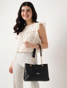 Fastrack Women Black Shoulder Bag