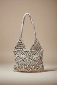 Fibre Gold Women Beige Shoulder Bag