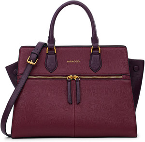 Miraggio Women Maroon Satchel