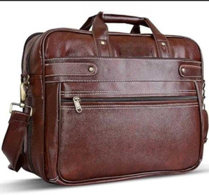 zurbaa Men & Women Brown Messenger Bag