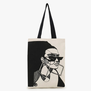 THE SACK CO Women White, Black Tote