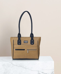 HIGH RISE Women Beige, Blue Shoulder Bag