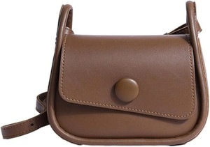 GrabOn Women Brown Messenger Bag