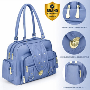 KGN FASHION Girls Blue Handbag