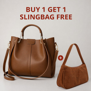 aesthetic Women Brown Shoulder Bag