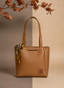 fabbik Women Tan Tote