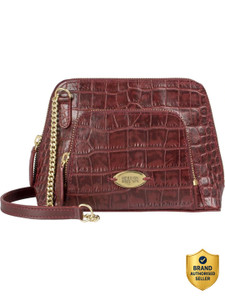 HIDESIGN Women Maroon Handbag