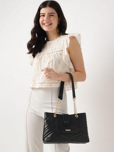 Fastrack Women Black Shoulder Bag