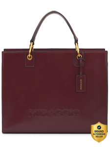 Miraggio Women Maroon Tote