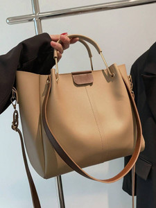 DECORZ Women Beige Shoulder Bag