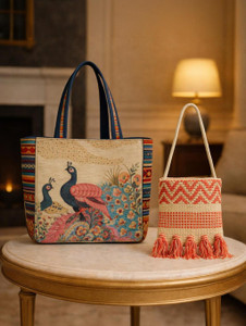 Cult Factory Women Multicolor Hand-held Bag