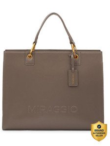 Miraggio Women Grey Tote