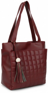 claspNclutch Women Maroon Hand-held Bag