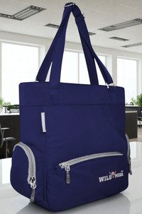 Wildmoda Women Blue, Grey Shoulder Bag