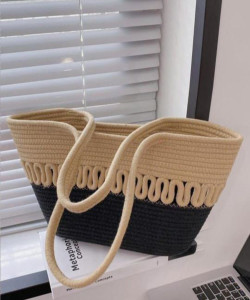 GHATIN Women Black Hand-held Bag
