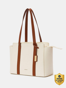 Mokobara Women White Tote