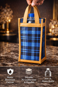 FLIKKER Men & Women Blue Bottle Bag