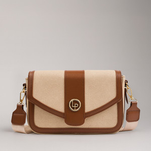 LINO PERROS Women Beige Sling Bag