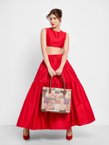 ZOUK Women Multicolor Tote