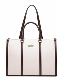 Lookout Fashion Women White Tote - Image 1