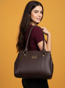 Clovia Fashion Women Brown Shoulder Bag