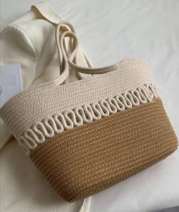 Ganrik Women Beige, Brown Tote