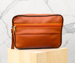 Zarwiss Men Tan Messenger Bag