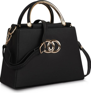 Lady Quinton Women Black Handbag