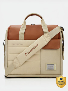 Uppercase Beige, Brown Messenger Bag - Image 6