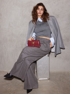 Miraggio Women Maroon Sling Bag