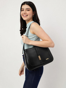 Fastrack Women Black Shoulder Bag