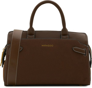 Miraggio Women Tan Satchel