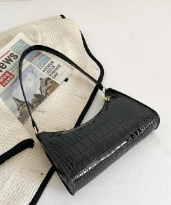 LIKE STYLE Women Black Sling Bag