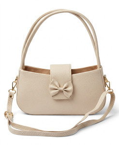 VILCIX Girls Beige Handbag