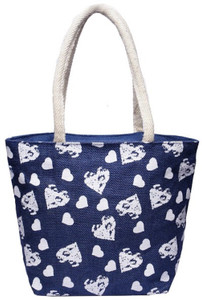 Anshika International Women White, Blue Shoulder Bag