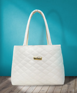 Reprox Women White Shoulder Bag