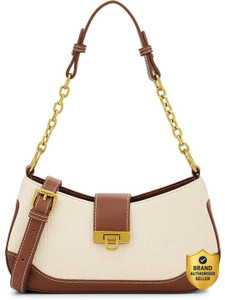 Miraggio Women Beige Shoulder Bag