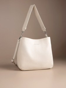 LINO PERROS Women Beige Hobo