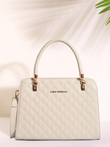 LINO PERROS Women White Shoulder Bag