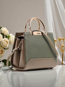 Exotic Women Khaki Handbag