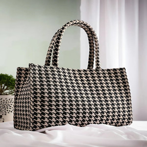 QNS Women Beige Tote