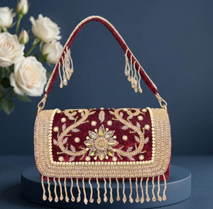 Zeba collection Girls Red Handbag